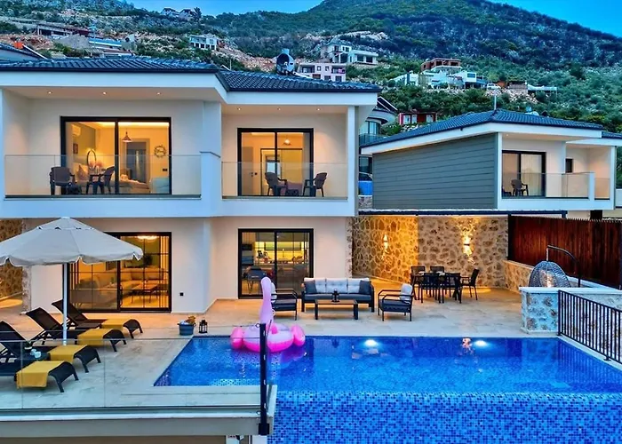Villa Yesilkoey 2 Bedroom Secluded With Private Pool Hot Tub
