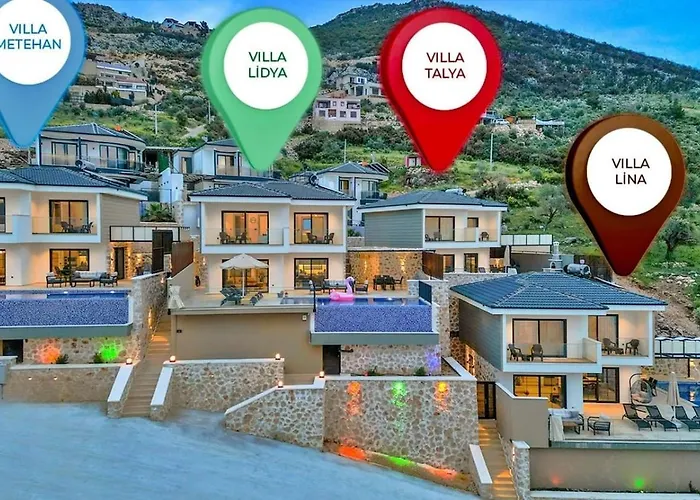 Yesilkoey 2 Bedroom Secluded With Private Pool Hot Tub Villa