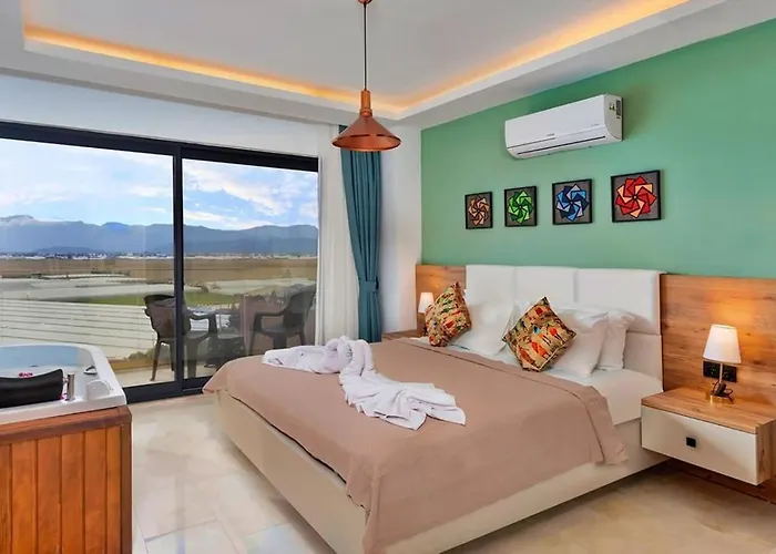 Yesilkoey 2 Bedroom Secluded With Private Pool Hot Tub Villa